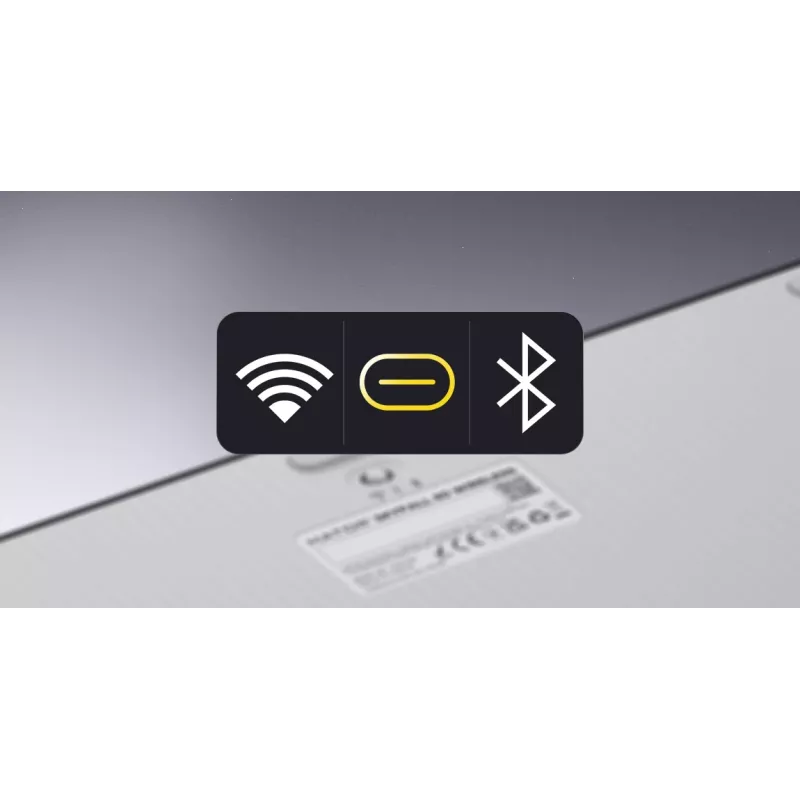 HATOR Skyfall Wireless 100 klaviatūra Gaming USB + RF Wireless + Bluetooth QWERTY US English Juoda, Balta