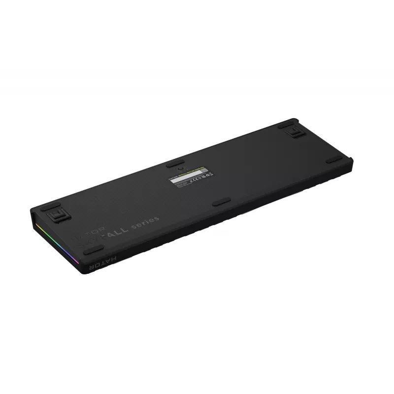 HATOR Skyfall Pro Wireless 100 klaviatūra Gaming USB + RF Wireless + Bluetooth QWERTY JAV anglų Juoda, Pilka