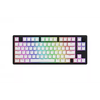 HATOR Skyfall 80 MAG ULTRA 8K klaviatūra žaidimams USB QWERTY JAV anglų Juoda, Balta
