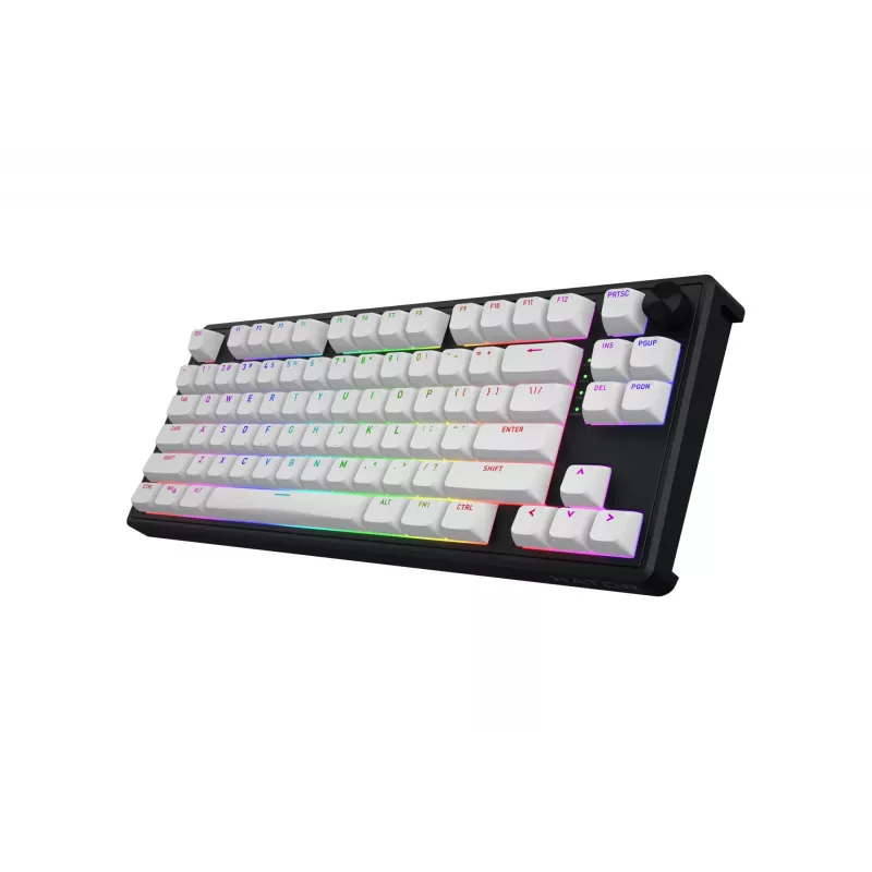 HATOR Skyfall 80 MAG ULTRA 8K klaviatūra žaidimams USB QWERTY JAV anglų Juoda, Balta
