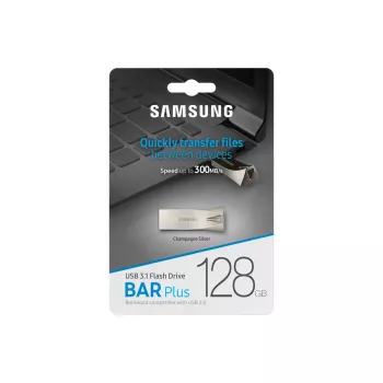 Samsung MUF-128BE USB atmintukas 128 GB USB Type-A 3.2 Gen 1 (3.1 Gen 1) Sidabrinis