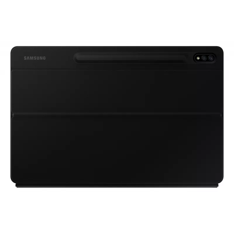Samsung EF-DT970 klaviatūra Galaxy Tab S7+ QWERTZ vokiečių Pogo Pin juoda