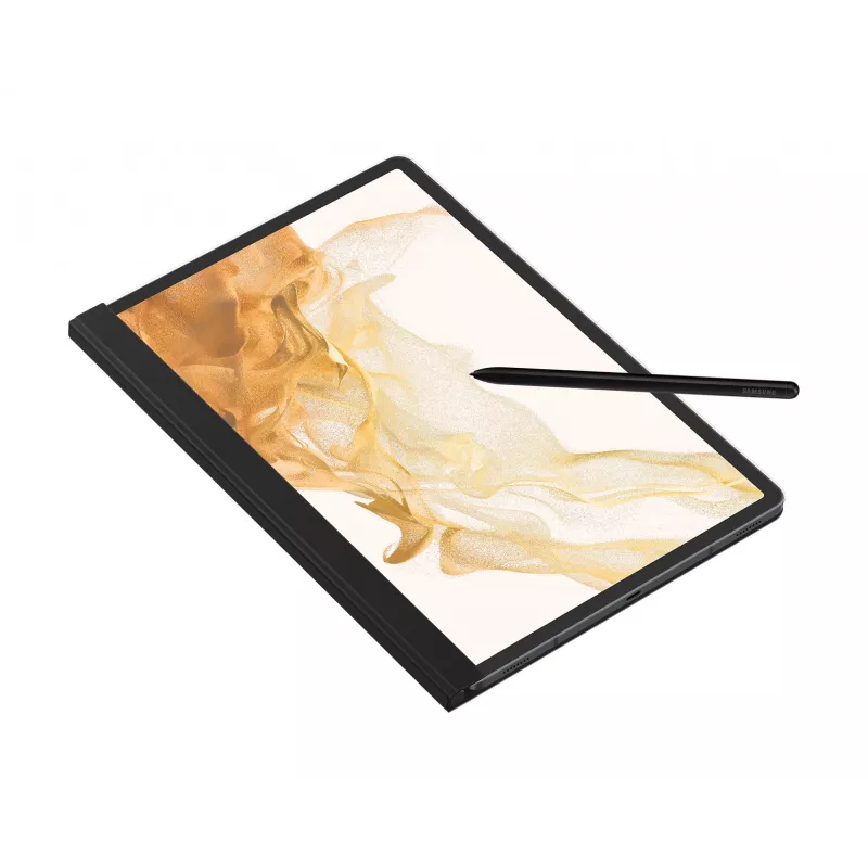 Samsung EF-ZX800P dėklas-folio planšetei Galaxy Tab S8+ / S7+ / S7 FE, 12,7 colių, juodas