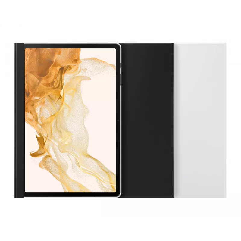 Samsung EF-ZX800P dėklas-folio planšetei Galaxy Tab S8+ / S7+ / S7 FE, 12,7 colių, juodas