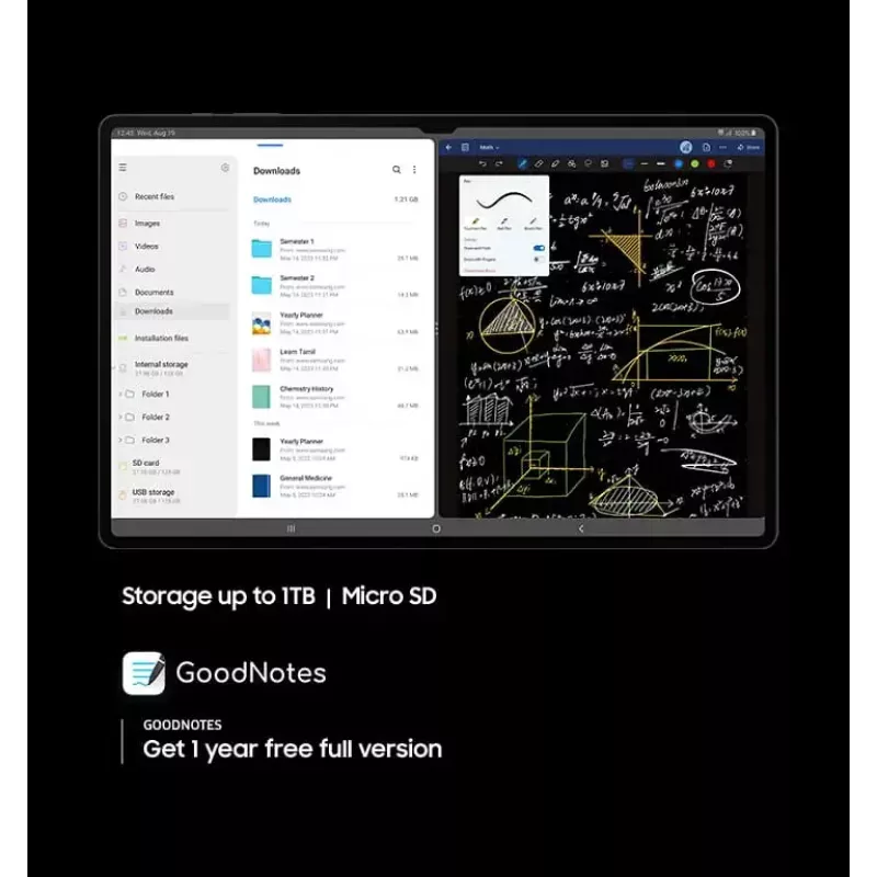 Samsung Galaxy Tab S9 SM-X716B 5G Snapdragon 128 GB 27,9 cm (11 col.) 8 GB Wi-Fi 6 (802.11ax) Android 13 Graphite