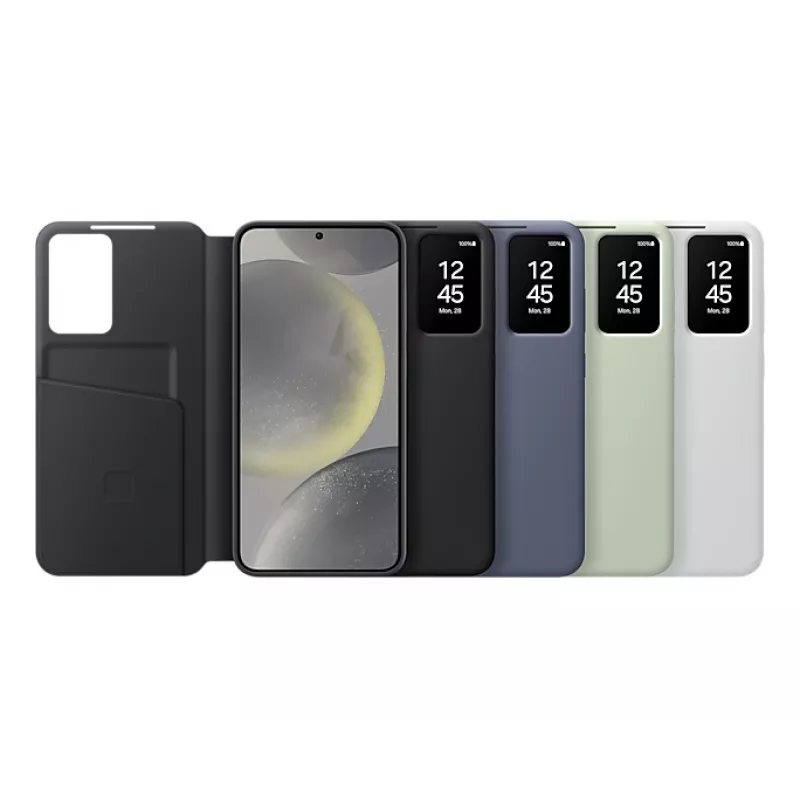 Samsung Smart View Wallet Case Violet, dėklas Samsung Galaxy S24+