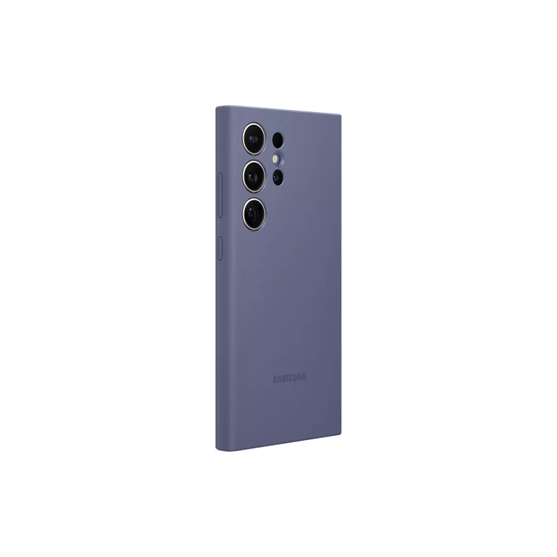 Samsung Galaxy S24 Ultra silikoninis dėklas Violet Monochromatic