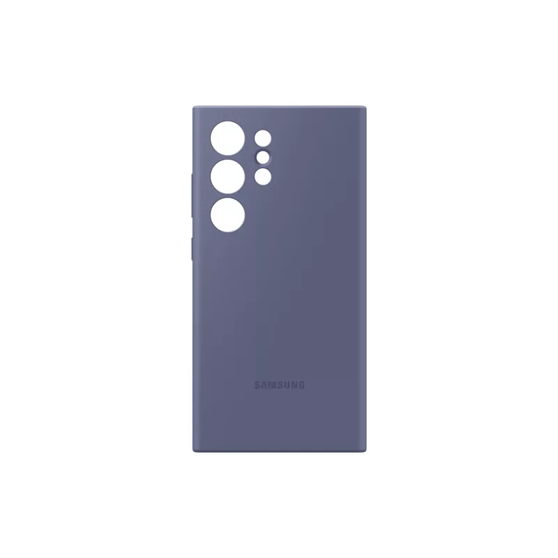Samsung Galaxy S24 Ultra silikoninis dėklas Violet Monochromatic