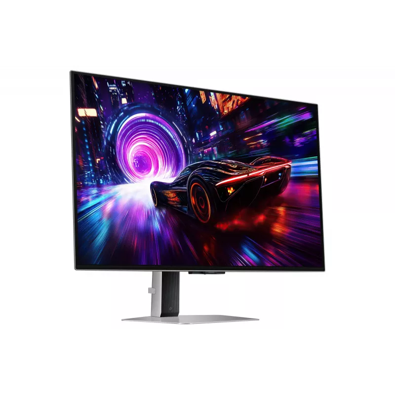 Monitorius Samsung G81SF 81,3 cm (32 colių) 4K Ultra HD OLED sidabrinis