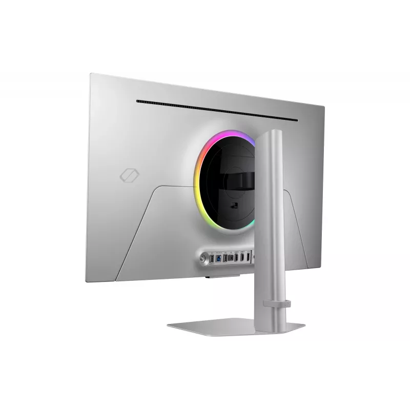 Monitorius Samsung G81SF 81,3 cm (32 colių) 4K Ultra HD OLED sidabrinis