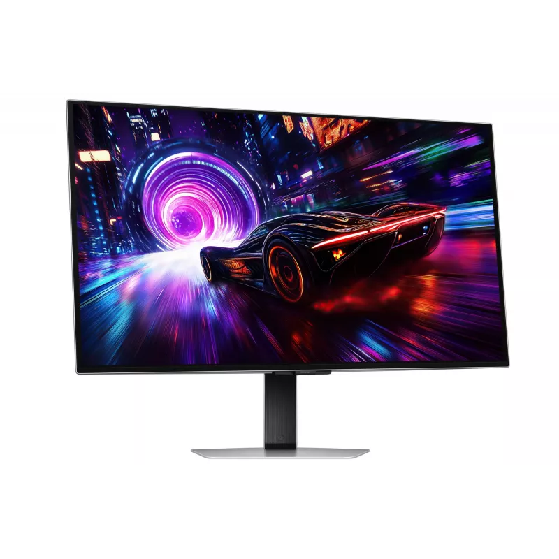 Monitorius Samsung G81SF 81,3 cm (32 colių) 4K Ultra HD OLED sidabrinis