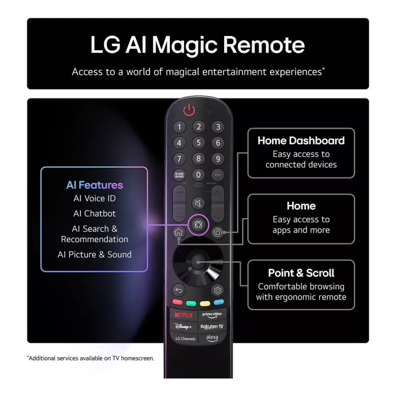 LG OLED evo AI 48 col. C5 4K išmanusis televizorius