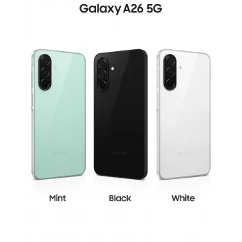 Samsung Galaxy A26 5G 17 cm (6.7 inch) Hybrid Dual SIM Android 15 USB Type-C 8 GB 256 GB 5000 mAh Juoda