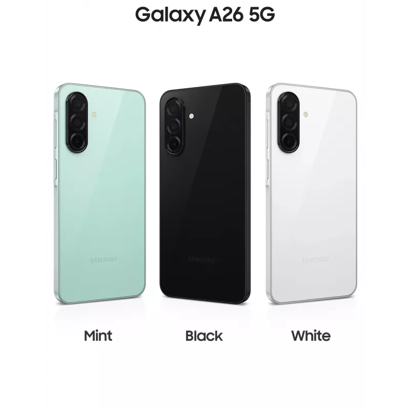 Samsung Galaxy A26 5G 17 cm (6.7 inch) Hybrid Dual SIM Android 15 USB Type-C 8 GB 256 GB 5000 mAh Juoda
