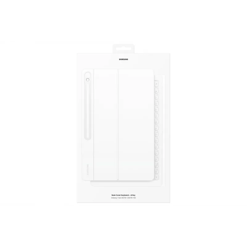 Samsung EF-DX625 QWERTY Pogo Pin Baltas