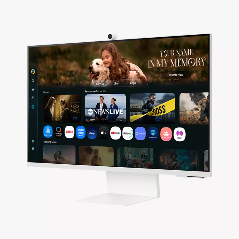 Samsung M8 M80F monitorius 81.3 cm (32 col.) 3840 x 2160 pikselių 4K Ultra HD LCD Baltas