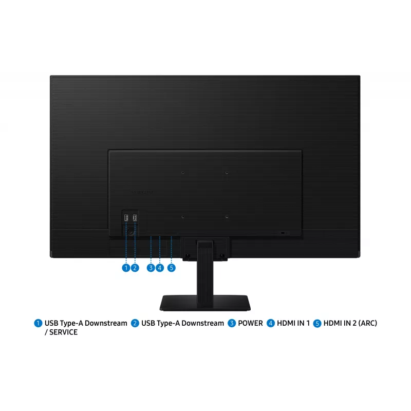 Samsung M5 M50F monitor 81,3 cm (32 colių) 1920 x 1080 pikselių Full HD LCD juodas
