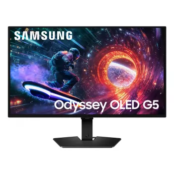 Samsung G50F monitor 68.6 cm (27 colių) 2560 x 1440 pikselių Quad HD OLED juodas