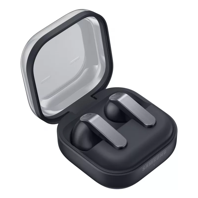 Samsung Galaxy Buds4 SM-R540 belaidės ausinės TWS į ausį skambučiams/muzikai Bluetooth juodos