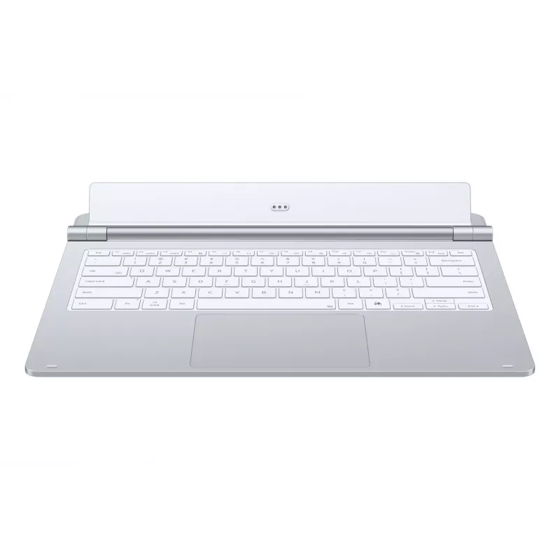 Samsung EF-DX935 klaviatūra QWERTZ vokiška sidabrinė su jutikliniu kilimėliu, skirta Galaxy Tab S11 Ultra