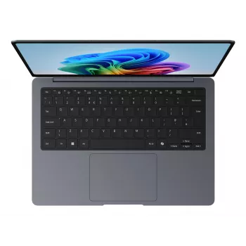 Samsung Galaxy Book6 Pro Copilot+ PC Intel Core Ultra X7 358H nešiojamasis kompiuteris 35,6 cm (14 colių) liečiamasis ekranas WQXGA+ 32 GB LPDDR5x-SDRAM 1 TB SSD Wi-Fi 7 (802.11be) Windows 11 Home pilka