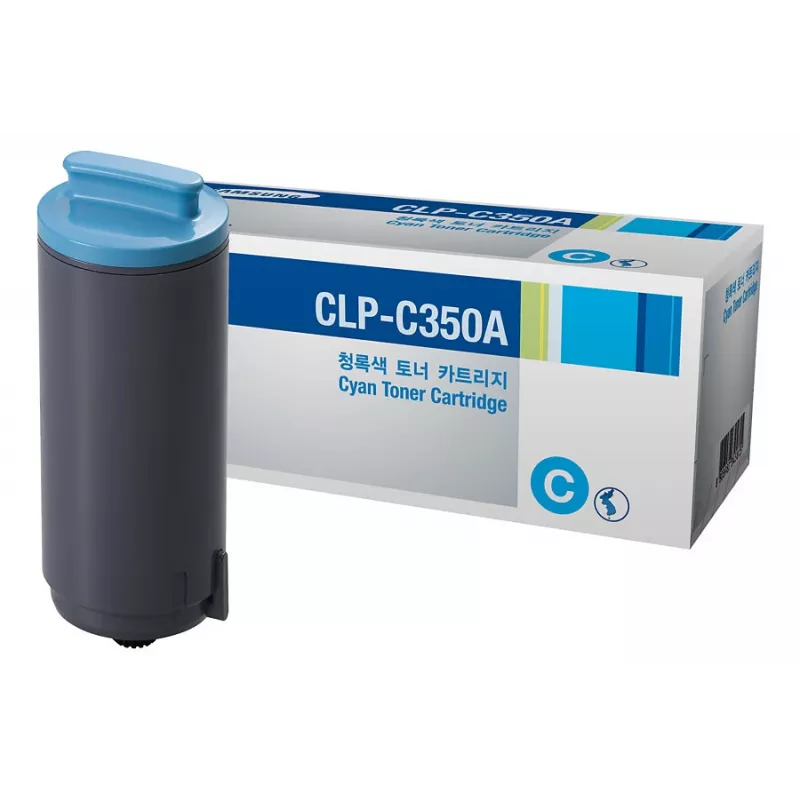 Samsung CLP-C350 original kasetė su toneriu Cyan, 1 vnt.