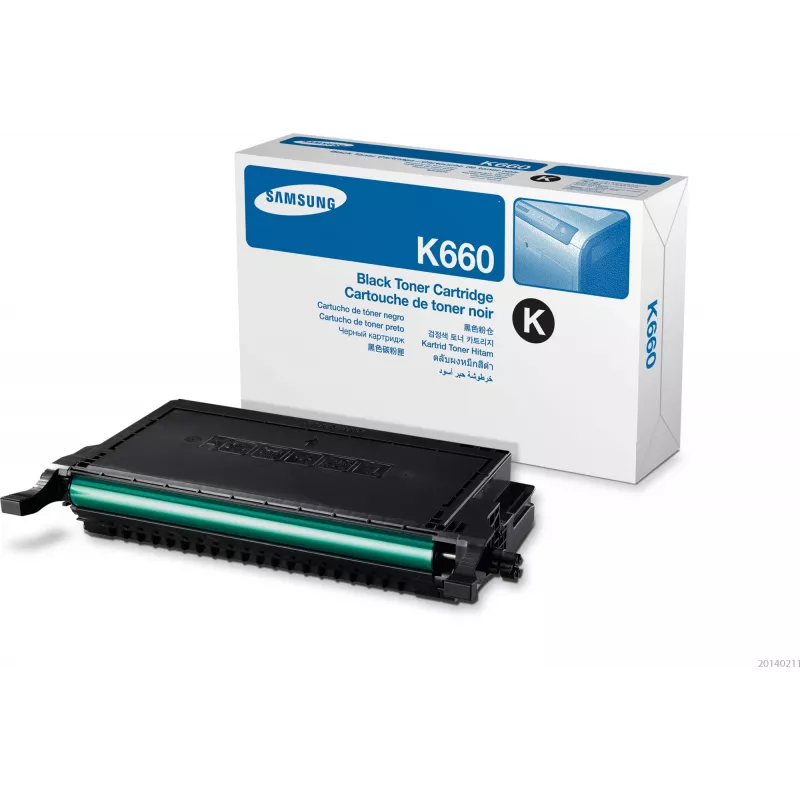 Samsung CLP-K660A juodas kasečių toneris, 2500 puslapių, juoda, 1 vnt.