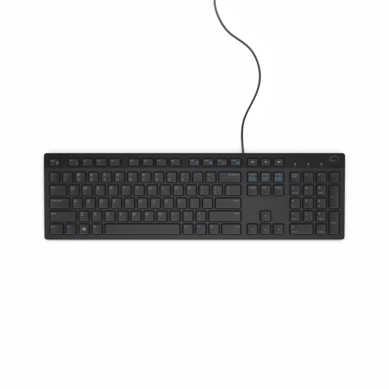 DELL Wired Keyboard KB216 UK (QWERTY) Juoda