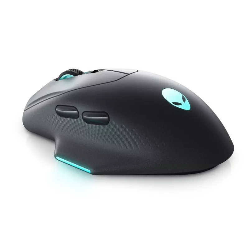 Alienware AW620M pelė, belaidė, dešinei rankai, RF + USB Type-C, optinė, 26000 DPI
