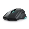 Alienware AW620M pelė, belaidė, dešinei rankai, RF + USB Type-C, optinė, 26000 DPI