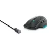 Alienware AW620M pelė, belaidė, dešinei rankai, RF + USB Type-C, optinė, 26000 DPI