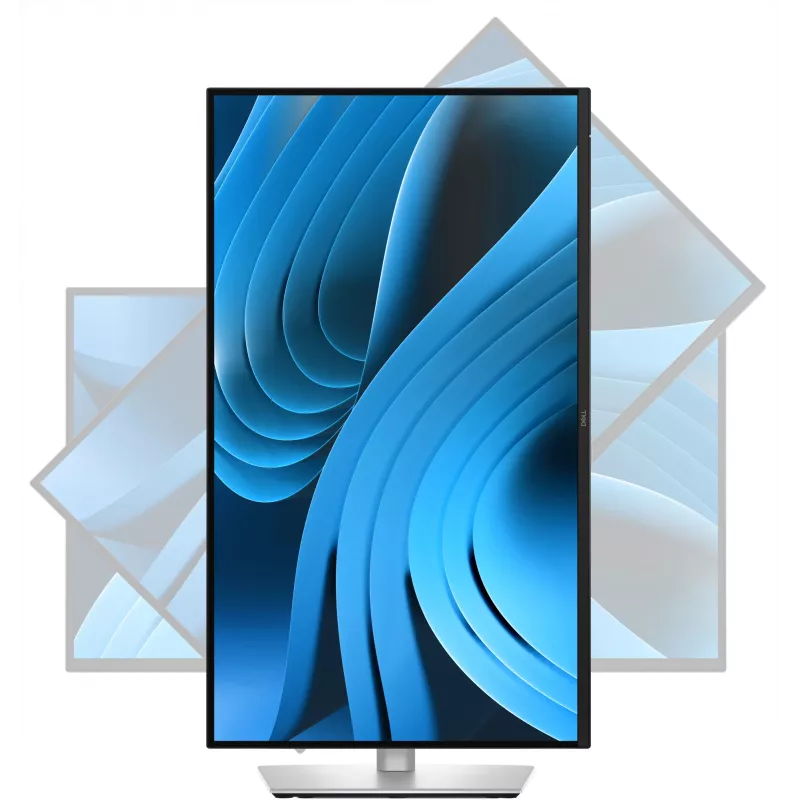DELL Pro Plus P2725QE monitorius 68,6 cm (27 colių) 3840 x 2160 pikselių 4K Ultra HD LCD juodas, sidabrinis