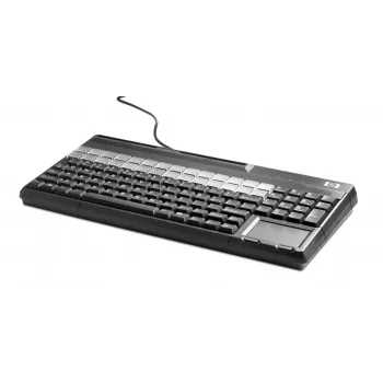 HP POS USB klaviatūra su magnetinės juostos skaitytuvu