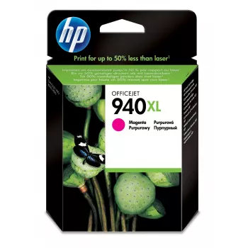 HP 940XL didelės talpos rašalinė kasetė, originali, purpurinė (magenta), 1 vnt.