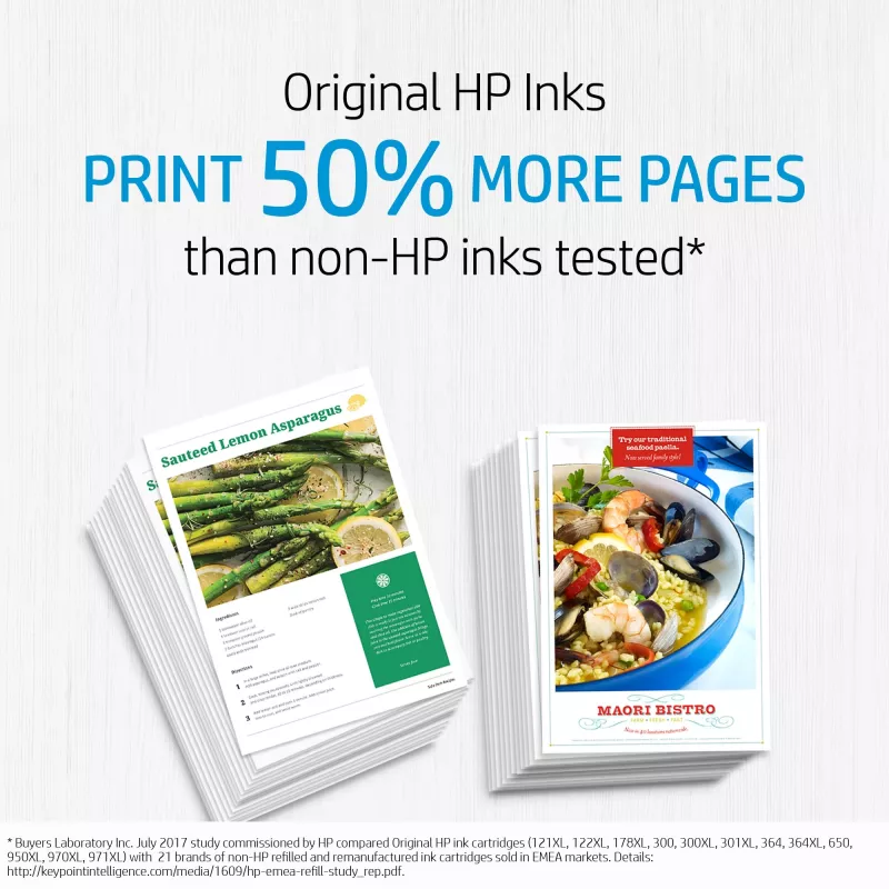 HP 901 Tri-color Original rašalo kasetė, standartinės talpos, ciangentinė, purpurinė, geltona, dažų pagrindu, 9 ml, 1 vnt., 360 puslapių