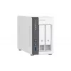 QNAP TS-216G NAS / saugojimo serveris, bokštas, Cortex-A55, 4 GB, HDD, baltas