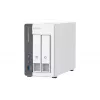 QNAP TS-216G NAS / saugojimo serveris, bokštas, Cortex-A55, 4 GB, HDD, baltas