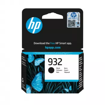 HP 932 Original rašalo kasetė, juoda, 1 vnt., 400 puslapių