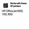 HP 932XL didelės išeigos juoda originali rašalo kasetė, juoda, 1 vnt., 1000 puslapių