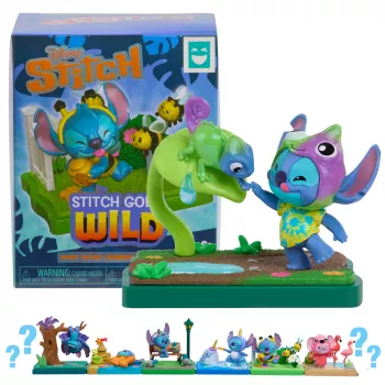 Just Play Happy Haul Stitch Goes Wild Kolekcionuojamos Figūrėlės Aklosios Dėžutės