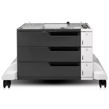 HP LaserJet 3x500 lapų padavimo įrenginys su stovu, suderinamas su HP LaserJet Enterprise 700 M712 serija