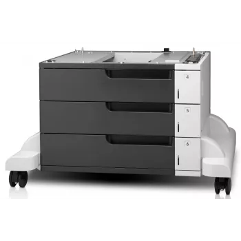 HP LaserJet 3x500 lapų padavimo įrenginys su stovu, suderinamas su HP LaserJet Enterprise 700 M712 serija