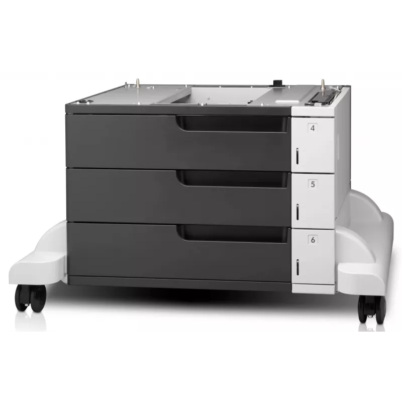 HP LaserJet 3x500 lapų padavimo įrenginys su stovu, suderinamas su HP LaserJet Enterprise 700 M712 serija