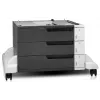 HP LaserJet 3x500 lapų padavimo įrenginys su stovu, suderinamas su HP LaserJet Enterprise 700 M712 serija
