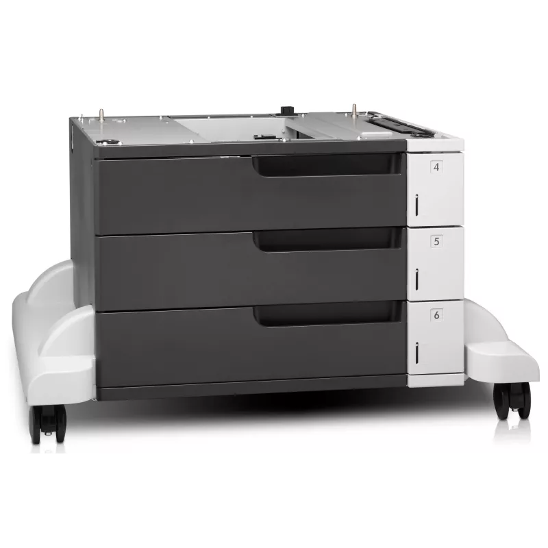 HP LaserJet 3x500 lapų padavimo įrenginys su stovu, suderinamas su HP LaserJet Enterprise 700 M712 serija