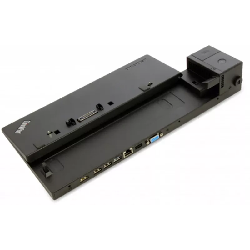 Lenovo 40A00065D jungties stotelė / prievadų replikatorius, juoda