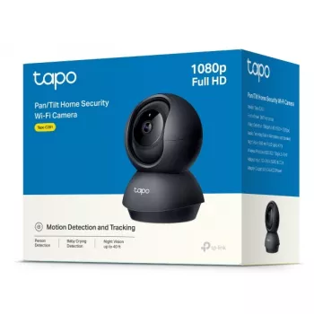 IP stebėjimo kamera TP-Link TAPO C201, 1920 x 1080, vidaus, stalas/siena