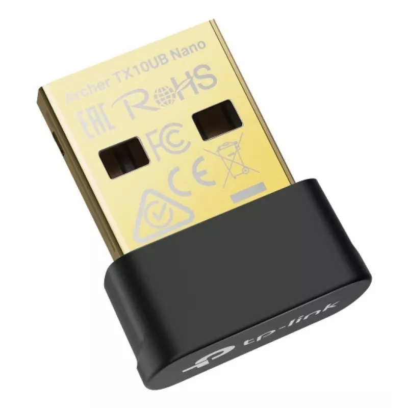 TP-Link Archer TX10UB Nano belaidis USB adapteris, Bluetooth 5.3, 600 Mbit/s