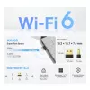 TP-Link Archer TX10UB Nano belaidis USB adapteris, Bluetooth 5.3, 600 Mbit/s