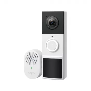 Vaizdo domofono sistema TP-Link Tapo D210 3 MP juoda balta